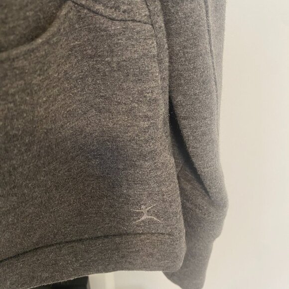 Danskin Comfy Basic Grey Zip Up Sweater Hoodie Women's Size XL - Picture 4 of 7